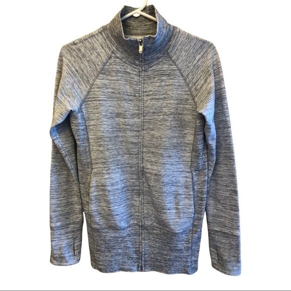 GAP Fit Heather Grey/Black Jacket NWOT - Picture 9 of 9